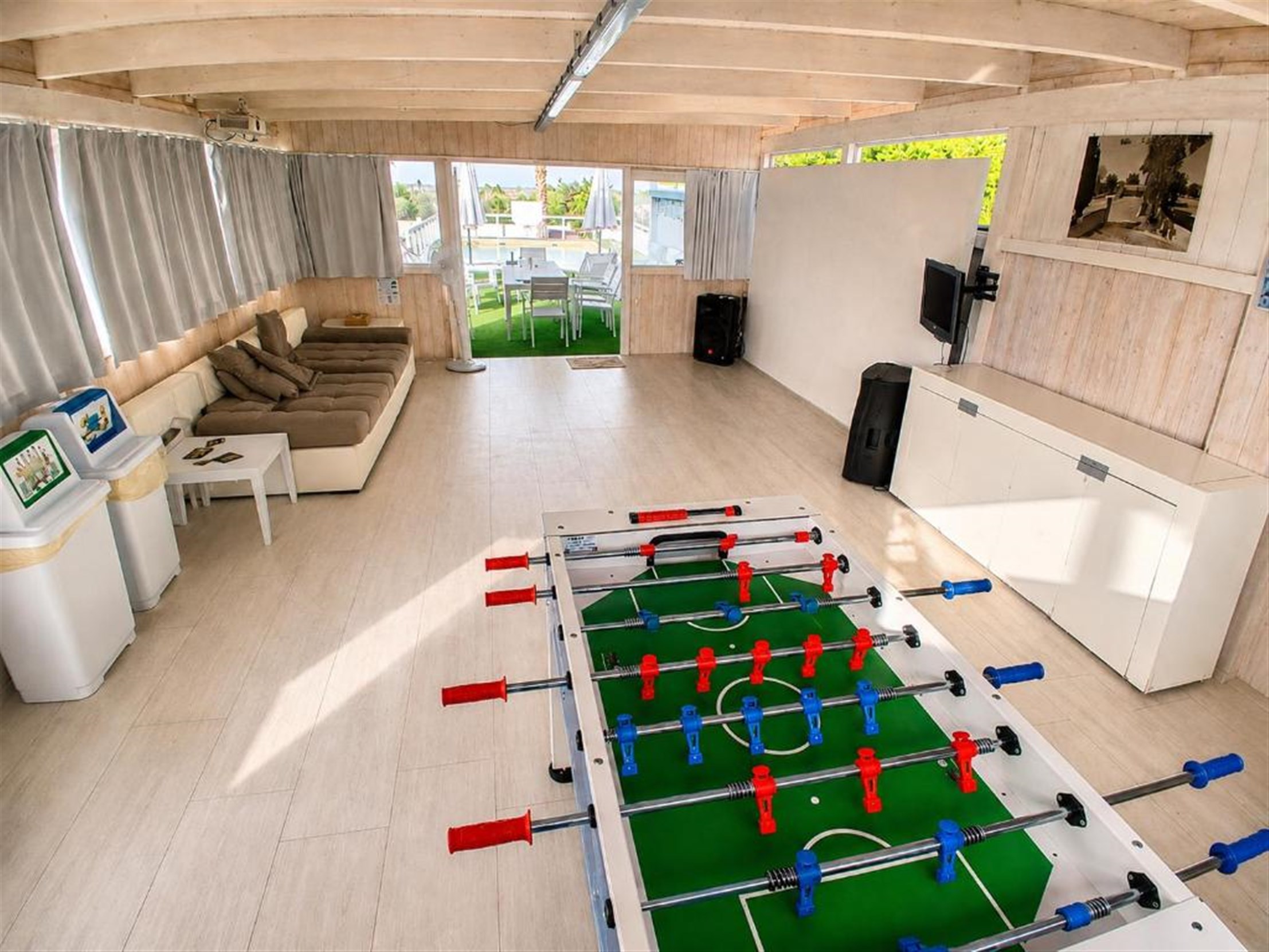 Sala giochi biliardino